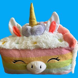 Squishable Unicorn Cake Slice - Large - 15"